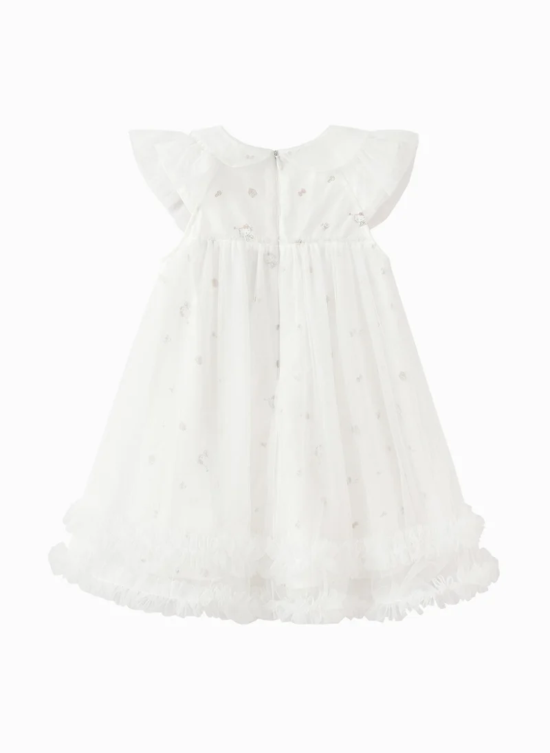 Balabala white Toddler Girls Woven one-piece dress for Women | Best Price UAE