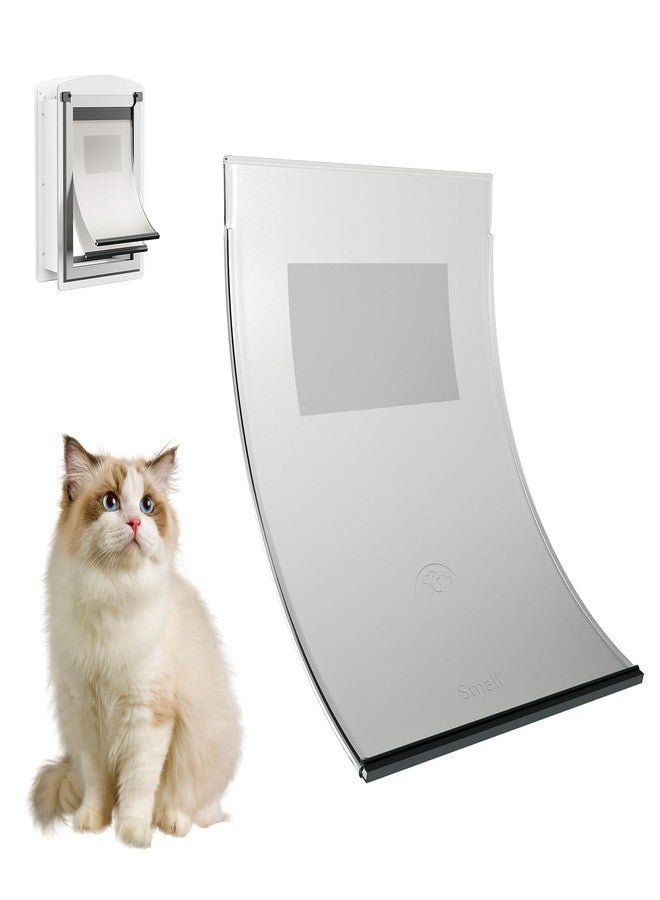 Decormax Pet Door Flap with Screws, Replacement Flap for Dog Doors and Cat Doors, Easy to Clean (Small) - Image 1