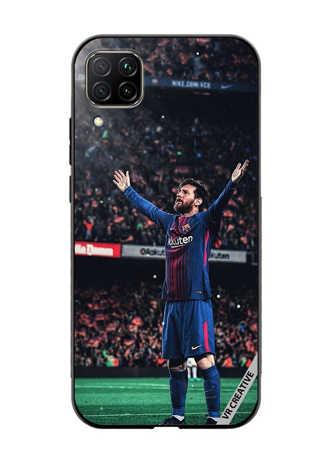 VR CREATIVE Protective Case Cover For Huawei Nova 7i/P40 Lite Lionel Messi Design Multicolour - Image 1