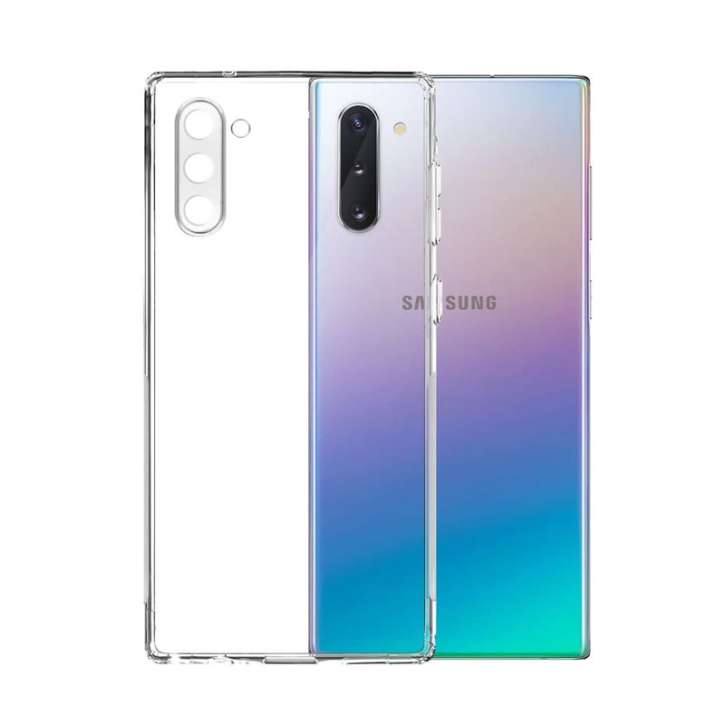 Realcase غطاء خلفي TPU لجهاز Galaxy Note 10، مقاوم للخدوش، غلاف شفاف واقي مع حواف مرنة لجهاز Samsung Galaxy Note 10 - Image 4