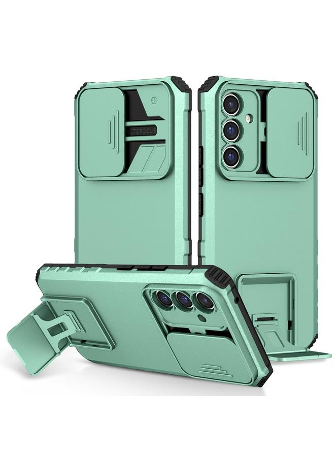 اس-توب جراب لهاتف Samsung Galaxy A54 5G مع حامل مجسم وغطاء منزلق للكاميرا - Image 1