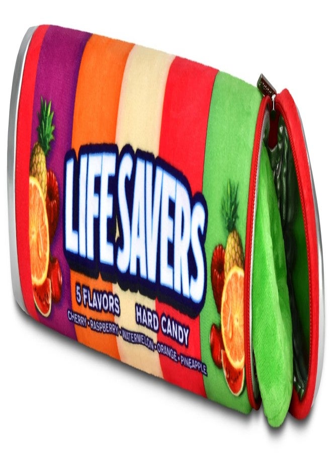iscream Life Savers Candy Five Flavor Roll 14.5" x 6.25" Pillow Set with 5 Life Saver Mini Pillows - Image 4