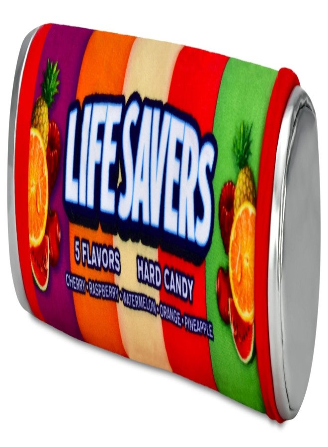 iscream Life Savers Candy Five Flavor Roll 14.5" x 6.25" Pillow Set with 5 Life Saver Mini Pillows - Image 3