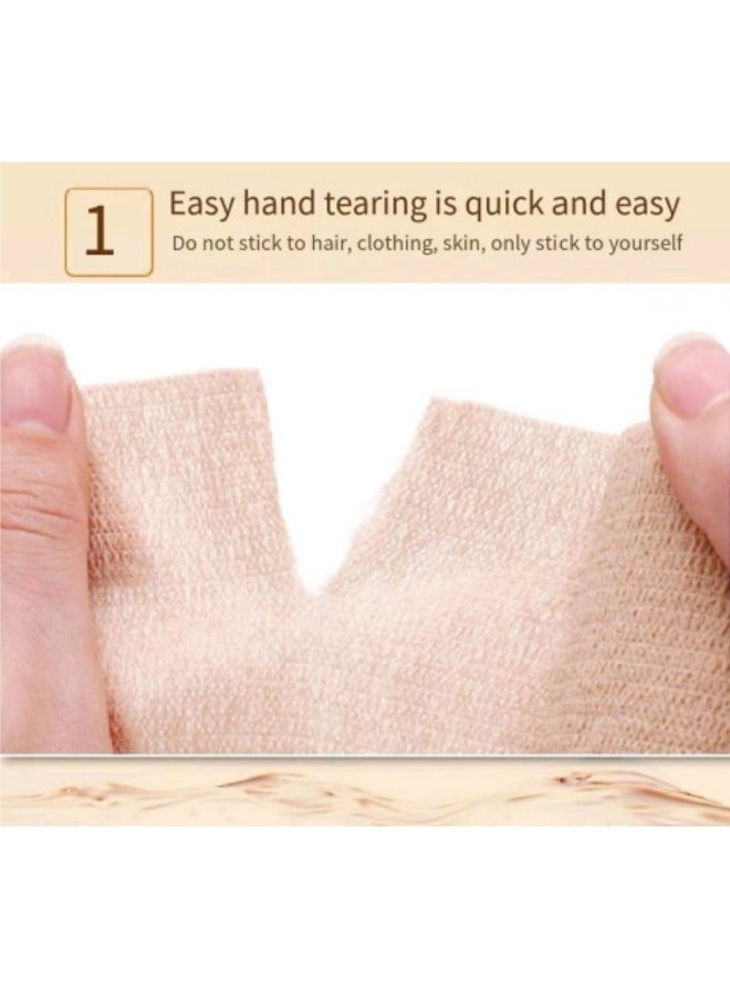 Self Adhesive Elastic Bandage Sports Football Bandage Non-Woven Self Adhesive Bandage Pet Bandage - Image 4