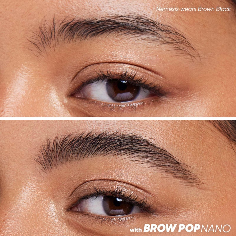 Kosas Brow Pop Nano Ultra-Fine Detailing Pencil - Brown Black (Soft Brown black) DFGHJ6-5 - Image 2