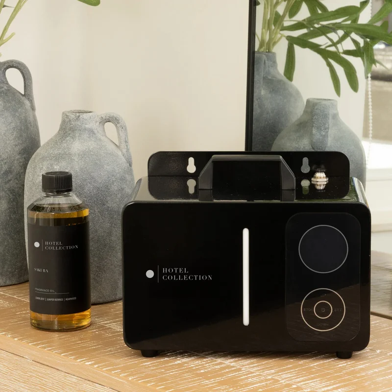 هوتيل كوليكشن Presidential Scent Diffuser - Whole Home Fragrance Oil Diffuser - HVAC System Connection - Heatless, Waterless, Smart Timer, No Residue - Home Decor Air Freshener - 3000 sq ft
