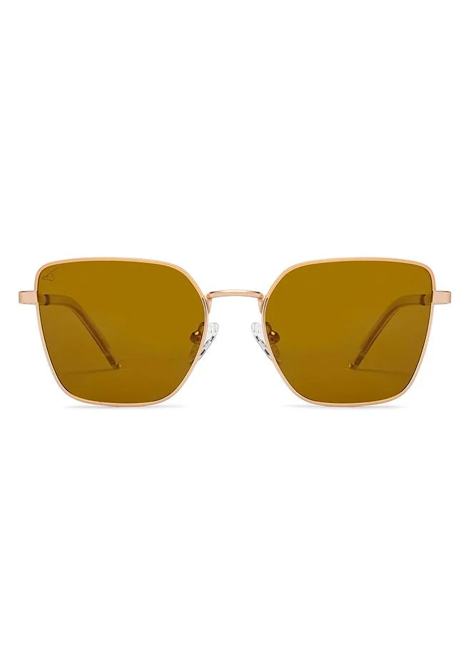 VINCENT CHASE Women's Full Rim Cat Eye Future Classics Branded Latest And Stylish Sunglasses Polarized And 100% UV Protected Women Small VC S16548
