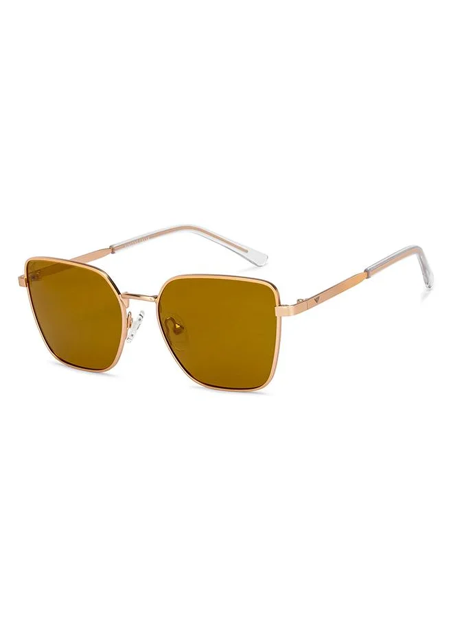 VINCENT CHASE Women's Full Rim Cat Eye Future Classics Branded Latest And Stylish Sunglasses Polarized And 100% UV Protected Women Small VC S16548