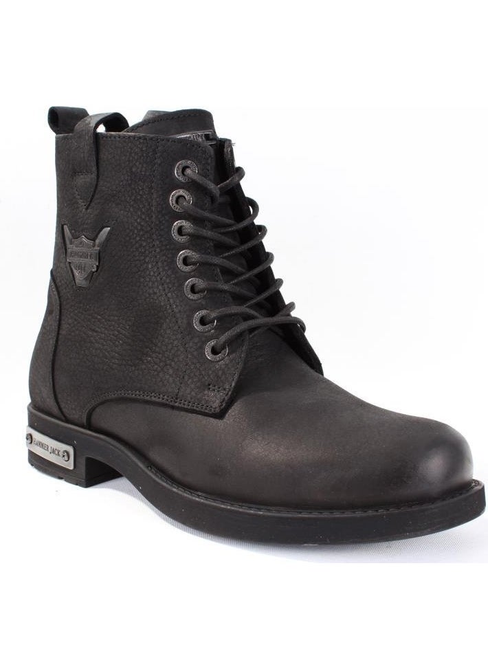 Hammer Jack 10215200 Black Casual Men's Leather Boots  - Image 2