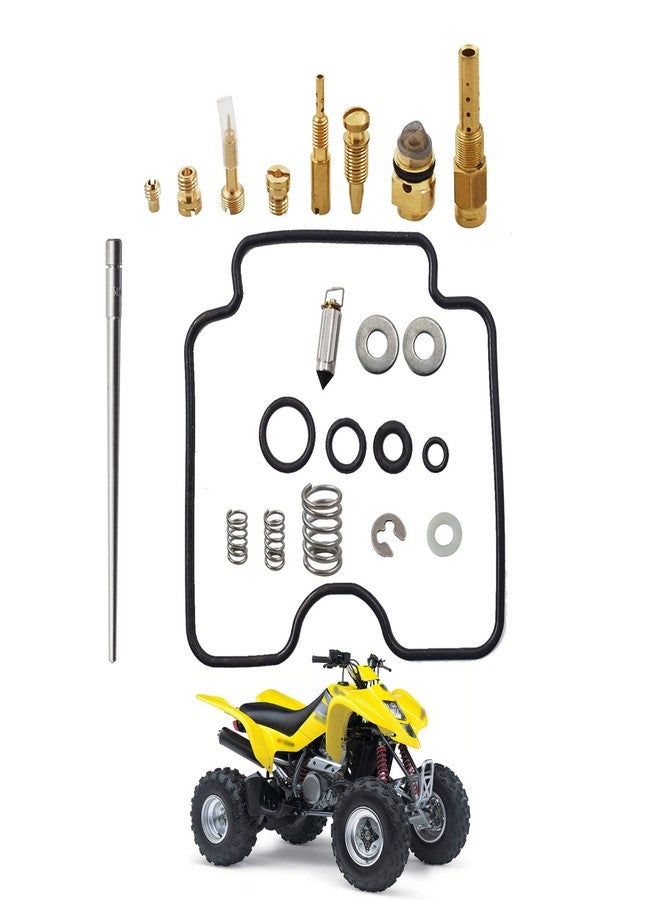 munirater Carburetor Carb Rebuild Repair Kit Replacement for 2003-2008 Suzuki Quadsport Z400 LTZ400 2x4 03-221 - Image 1