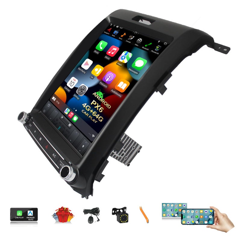 راديو ستيريو سيارة CUSP مع نظام GPS للملاحة لفورد رابتور F150 F150 2009-2014 12.1 بوصة PX6 4G 64G مع أندرويد أوتو كار بلاي DSP وحدة رأس متعددة الوسائط في داش