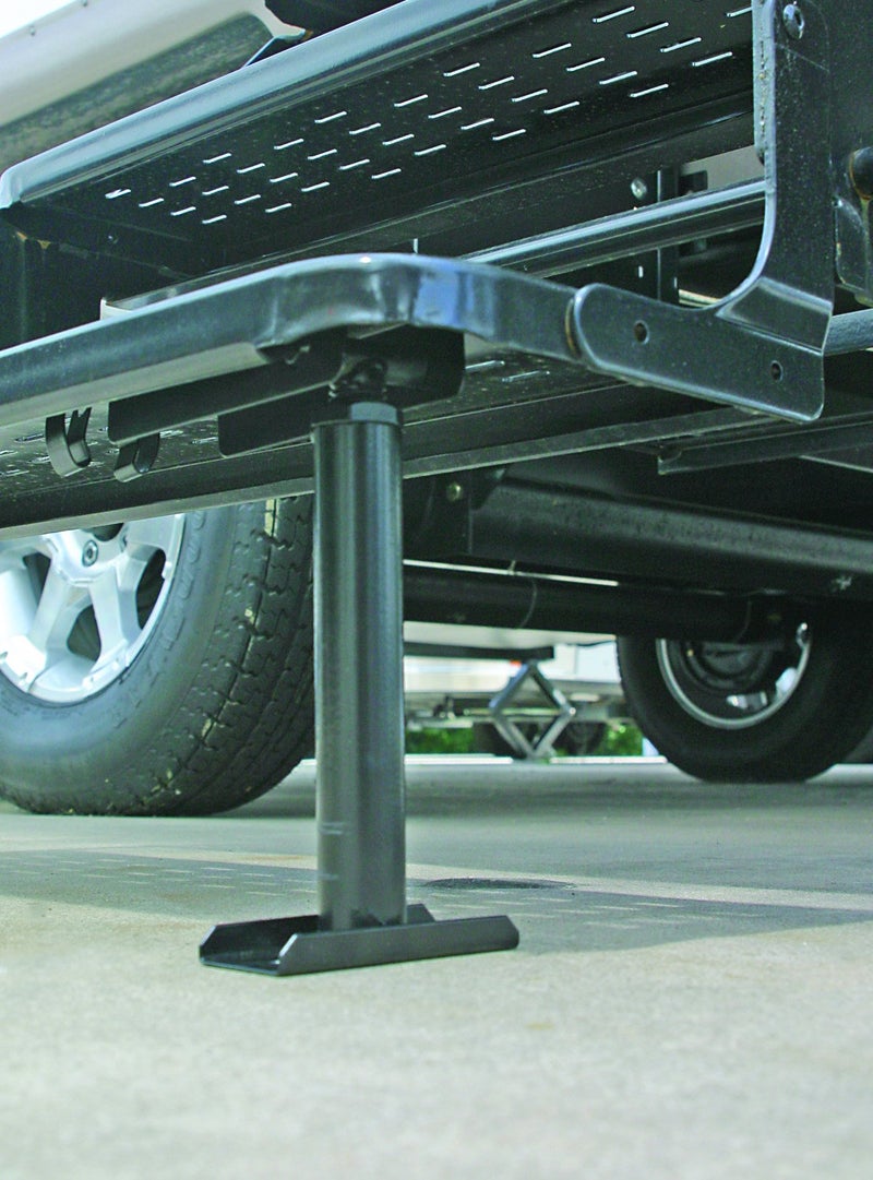 Camco Camco Self Stor RV Step Brace | Provides Additional RV Step Stability | 1,000lb Weight Rating (43671) - Image 2