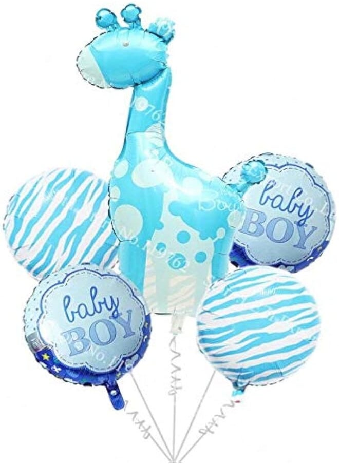 Salux Safari Boy - It's a Boy BLUE Foil Balloons - Salux Collection 