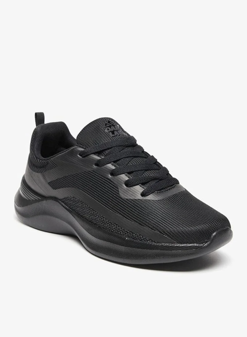 Oaklan by Shoexpress BLACK Womens Textured Lace-Up Sports Shoes for Women | Best Price UAE