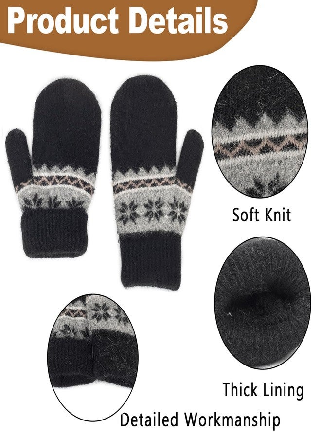 CaySep Kids Gloves Winter Gloves Full Fingers Knit Gloves Children Magic Stretchy Warm Gloves Bulk for Boys Girls - Image 2