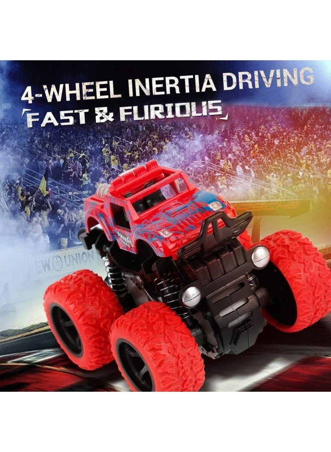 Monster Truck Toys, Push and Go Race Cars, Friction Powered Toy Vehicles for Kids - Image 2