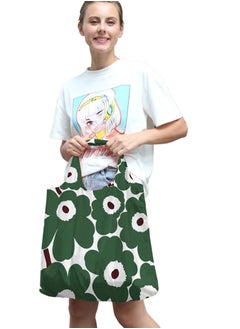 Freegallops Flower Large Foldable Eco-friendly Shopping Bag Tote Bag Storage Bag 72*52 cm  - Image 3
