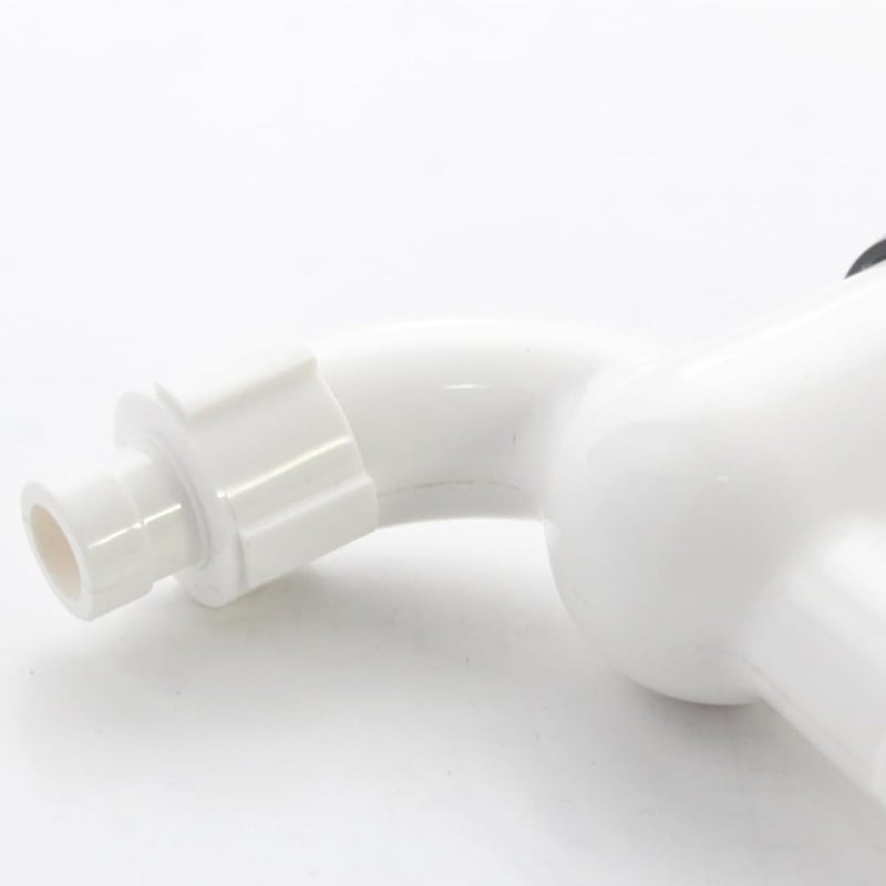 NEW WARE صنبور غسالة ملابس بلاستيكي مع فوهات مزدوجة - صنبور ماء قائم على PVC للغسالات - مثبت على الحائط - Image 3