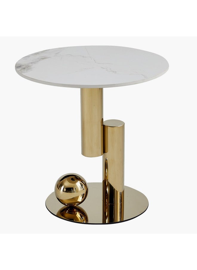 Home Box Toledo Sintered Stone End Table 50 x 50 x 50 cm  - Image 1