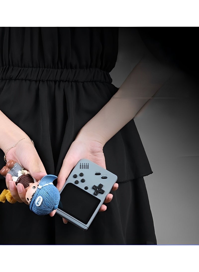 REOCLE - Handheld Games Console Portable Mini Retro Game Console with 500 Classical FC Games & 3.0 Inches Screen & Rechargeable Battery Gift for Kids Adult - Image 1