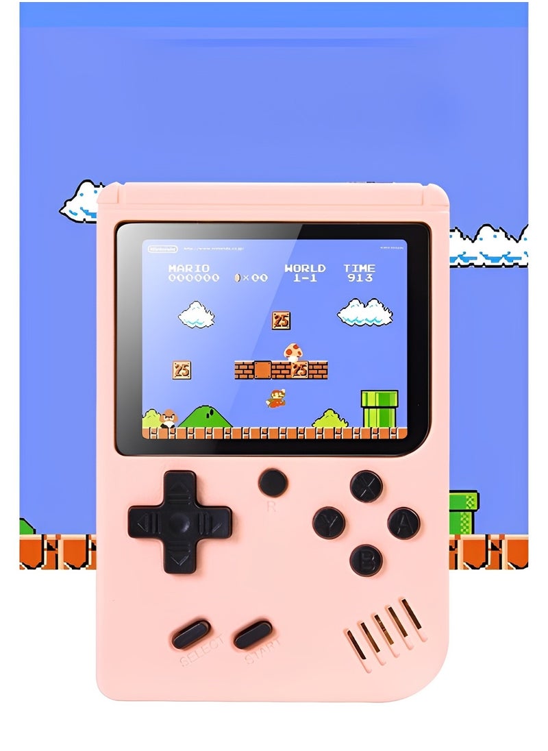 REOCLE - Handheld Games Console Portable Mini Retro Game Console with 500 Classical FC Games & 3.0 Inches Screen & Rechargeable Battery Gift for Kids Adult - Image 1