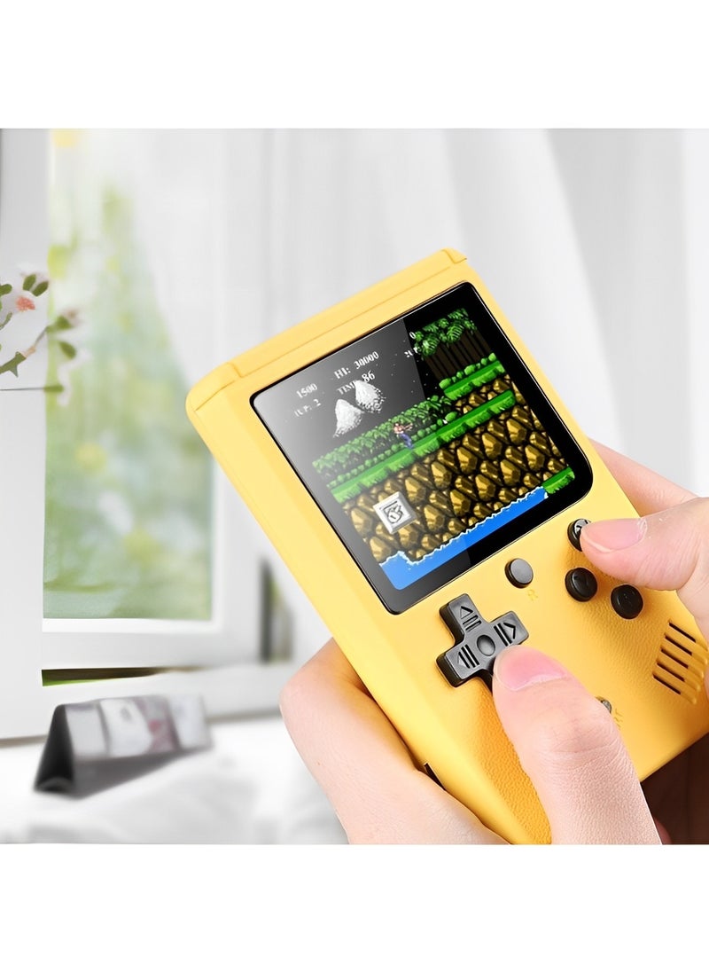 REOCLE - Handheld Games Console Portable Mini Retro Game Console with 500 Classical FC Games & 3.0 Inches Screen & Rechargeable Battery Gift for Kids Adult - Image 1