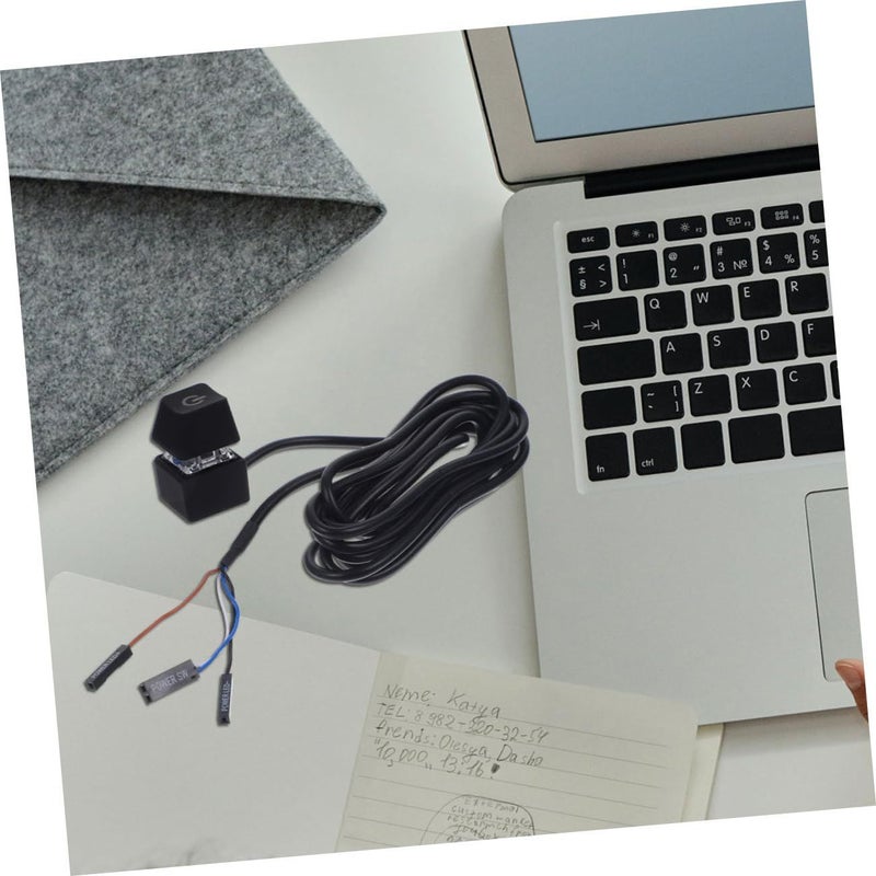 External Power Button Cable For PC Desktop Home Office And Cafe Use 2PCS - Image 4