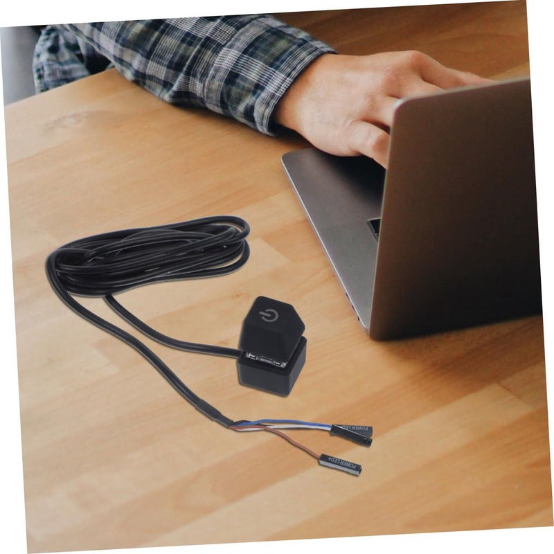 External Power Button Cable For PC Desktop Home Office And Cafe Use 2PCS - Image 5