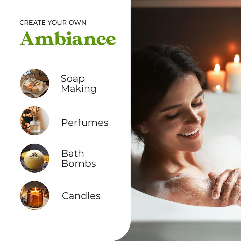 Sun Essential Oils - Cinnamon Bark Essential Oil (4 oz) with Dropper for Diffuser, Aromatherapy Massage, Skin & Hair, Fragrance for Candle, Soap & Lotion Making at Home - Image 4