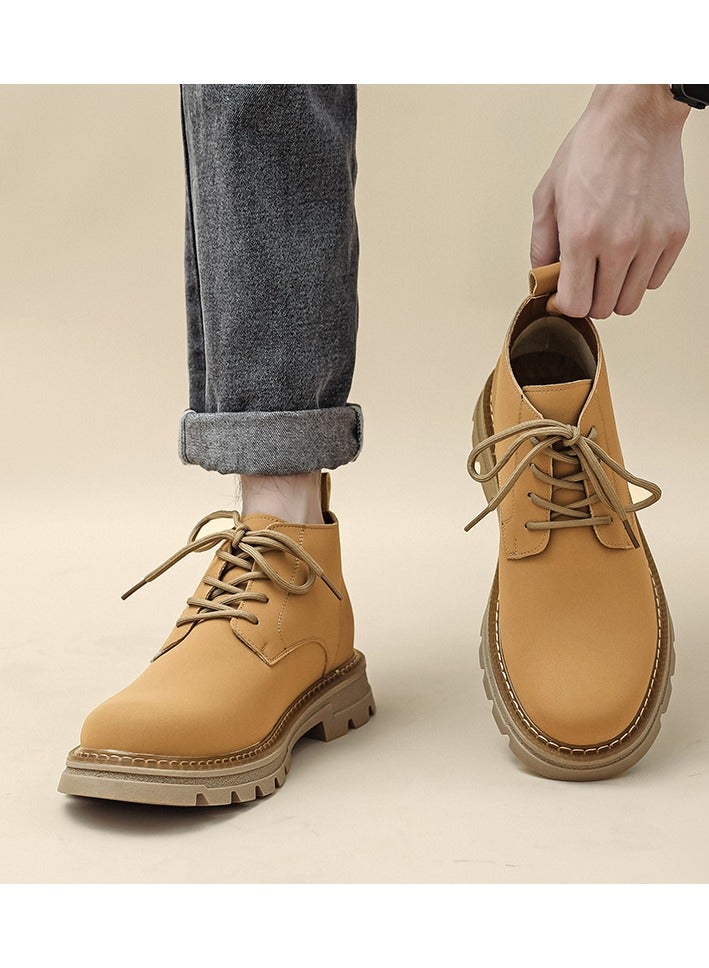 Warrior New Fashion Thick Sole Outdoor Short Boots  - Image 3
