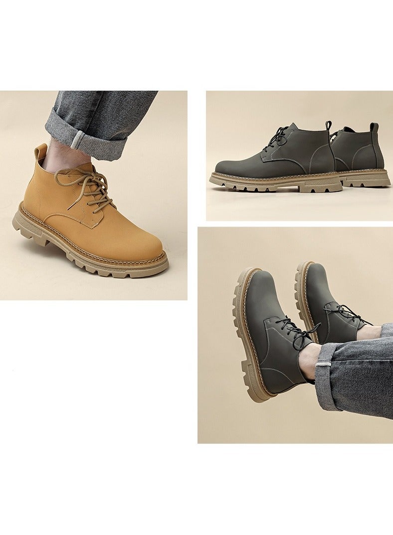 Warrior New Fashion Thick Sole Outdoor Short Boots  - Image 5