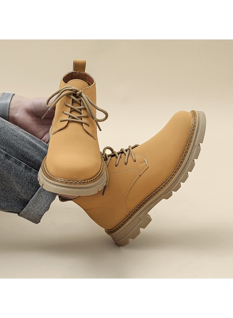Warrior New Fashion Thick Sole Outdoor Short Boots  - Image 4
