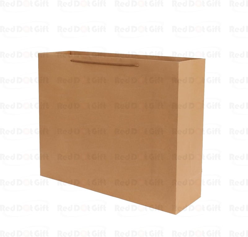 Red Dot Gift® 10 Pack Kraft Paper Gift Bags – Heavy Duty 250GSM with Rope Handles - Image 3