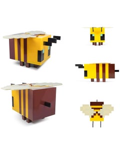Minecraft Yellow Bee Figural LED Mood Light Table Lamp for Desk and Home Decor