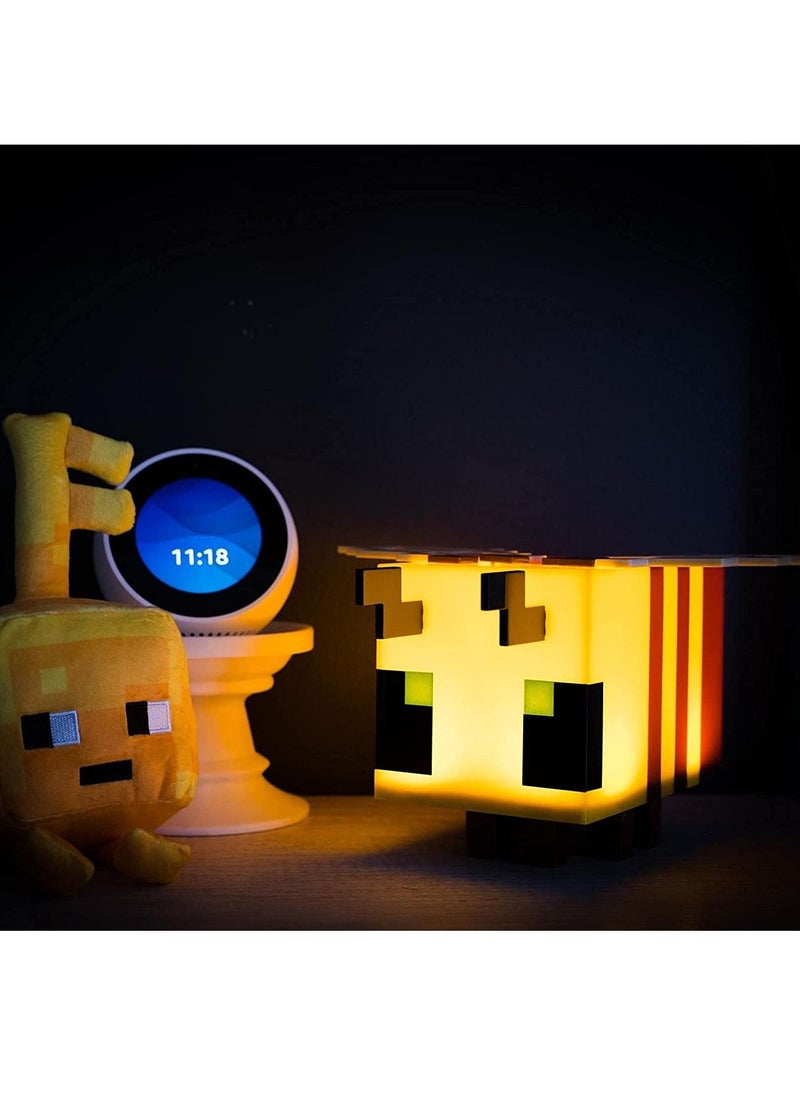 Generic - Minecraft Yellow Bee Figural LED Mood Light Table Lamp for Desk and Home Decor - Image 1