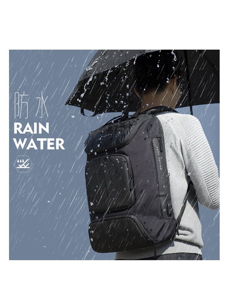 BANGE Anti-theft Waterproof Travel Backpack For Men With USB  - Image 4