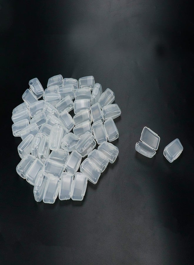 Dahszhi 50Pcs Toothbrush Cap Covers Toothbrush Head Protector Case for Travel or Home,Clear-White - Image 5