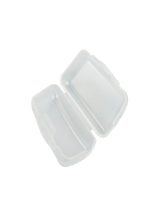 Dahszhi 50Pcs Toothbrush Cap Covers Toothbrush Head Protector Case for Travel or Home,Clear-White - Image 4