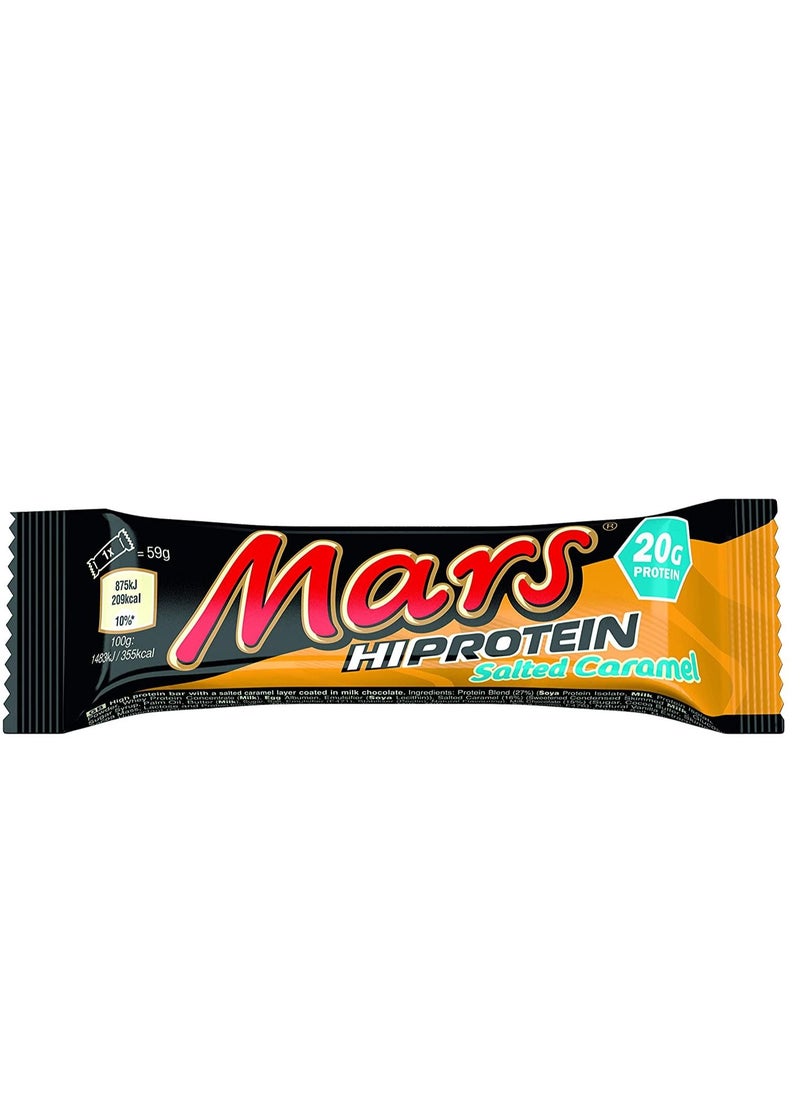 Mars - Mars Hi-Protein Bar Salted Caramel 20g Protein 12 x 59g - Image 1