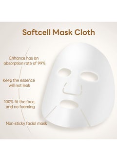 GONIM GONIM Moist-7 Complex Hyaluronic Acid Sheet Mask with Hyaluronic Acid and Nymphaea Caerulea, Anti-Aging Mask, Elasticity, Hydrating, Firming and Moisturizing Korean Skin Care, 30mlx10ea  - Image 5