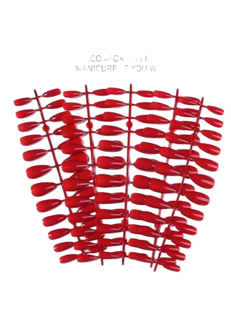 Shein - Red Nail Art Decorations - 120pcs - Image 1