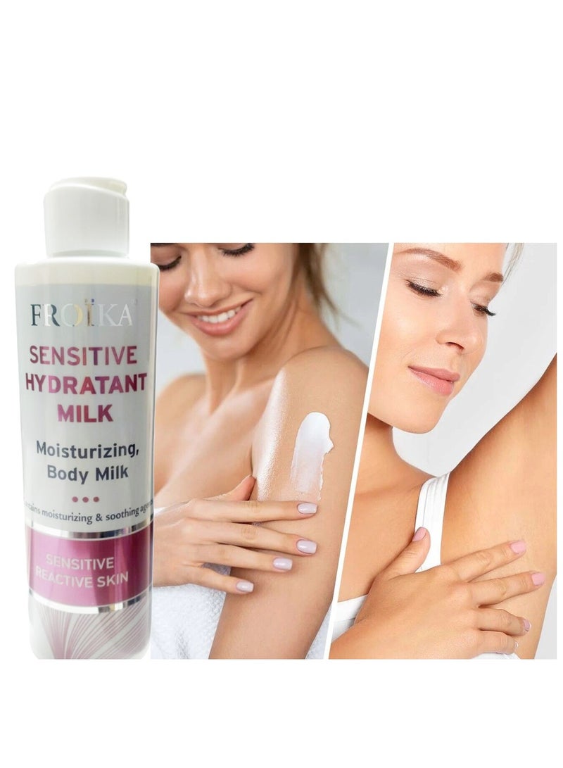 فرويكا حليب مرطب للبشرة الحساسة 200 مل - Image 2