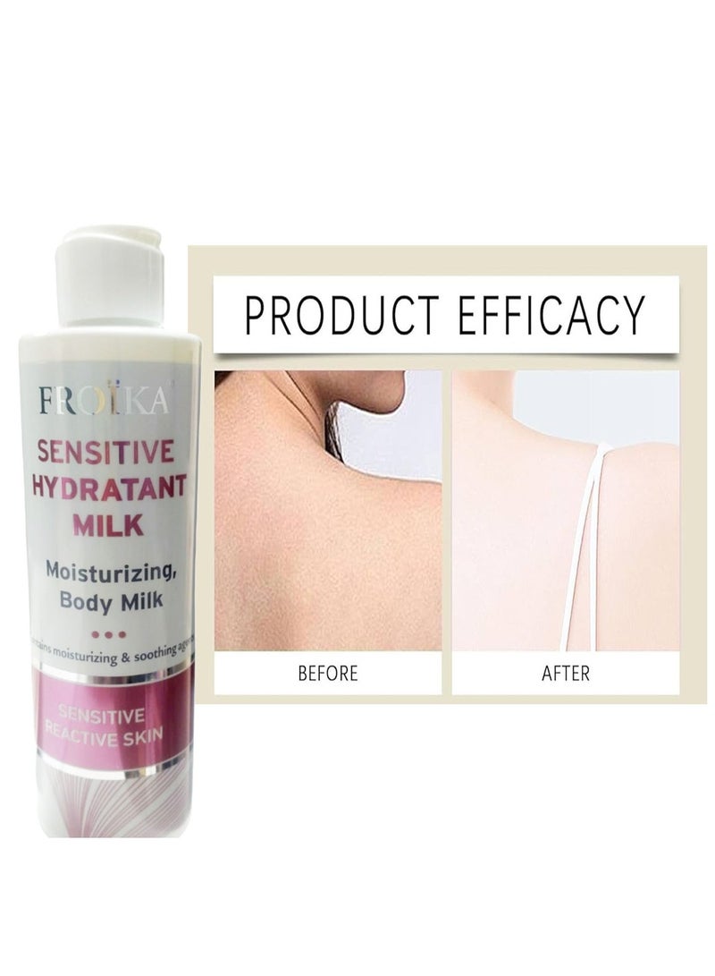 فرويكا حليب مرطب للبشرة الحساسة 200 مل - Image 3
