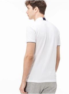 Lacoste Men's White Polo Neck T-shirt - pzsku/ZEC75B3F1CEEE989DC2E6Z/45/_/1740444284/46df6ce3-0e7c-47f5-8482-9124f56a2a5d