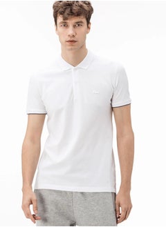 Lacoste Men's White Polo Neck T-shirt - pzsku/ZEC75B3F1CEEE989DC2E6Z/45/_/1740444304/df1eca6f-9760-4d94-b8ca-7669bda6c846