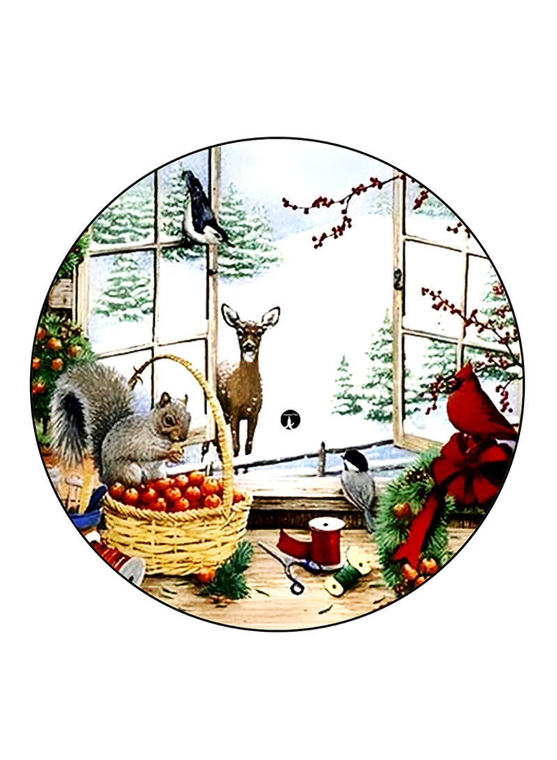 RKN Animals Printed Large Pin Multicolour - Image 1