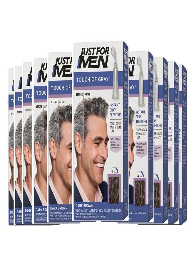 جست فور من جست فور مين تاتش أوف جراي هير تريتمنت تي-45 بني داكن، عبوة واحدة (عبوة من 10 قطع) - Image 1
