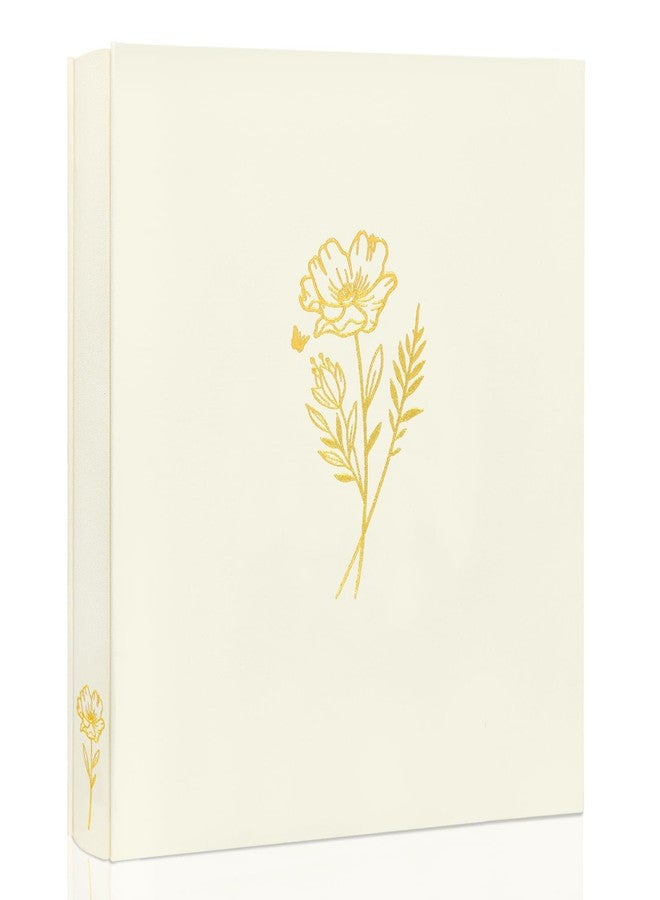 kuword Photo Album 8x10 Holds 100 Photos,100 Pockets Picture Album Excellent Fabric Cover Picture Book for Photos 8x10 Photo Album Book for Travel Wedding Family Memories Beige - Image 1