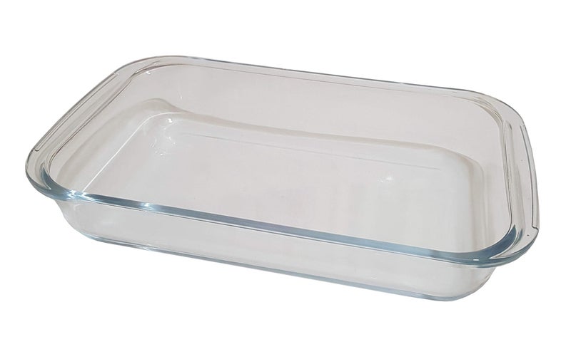 Pure Source India Glass Baking Tray - Clear, 1.8 L - Image 1