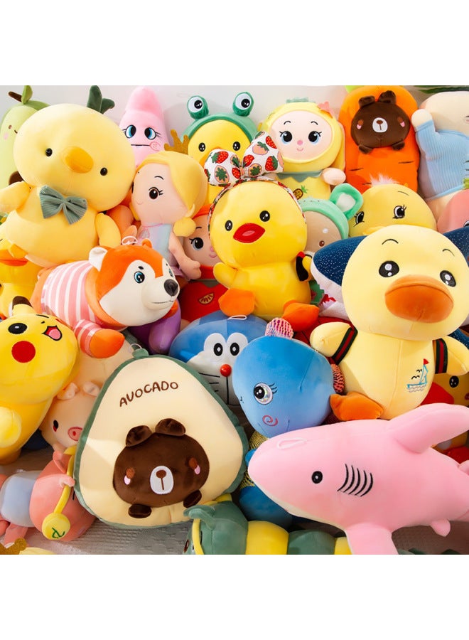10-inch Grab Machine Doll Doll 35cm Stall Ring Plush Toy Wedding Throwing Company Gift-Color:SpongeBob SquarePants-Height:30-35cm - Image 4